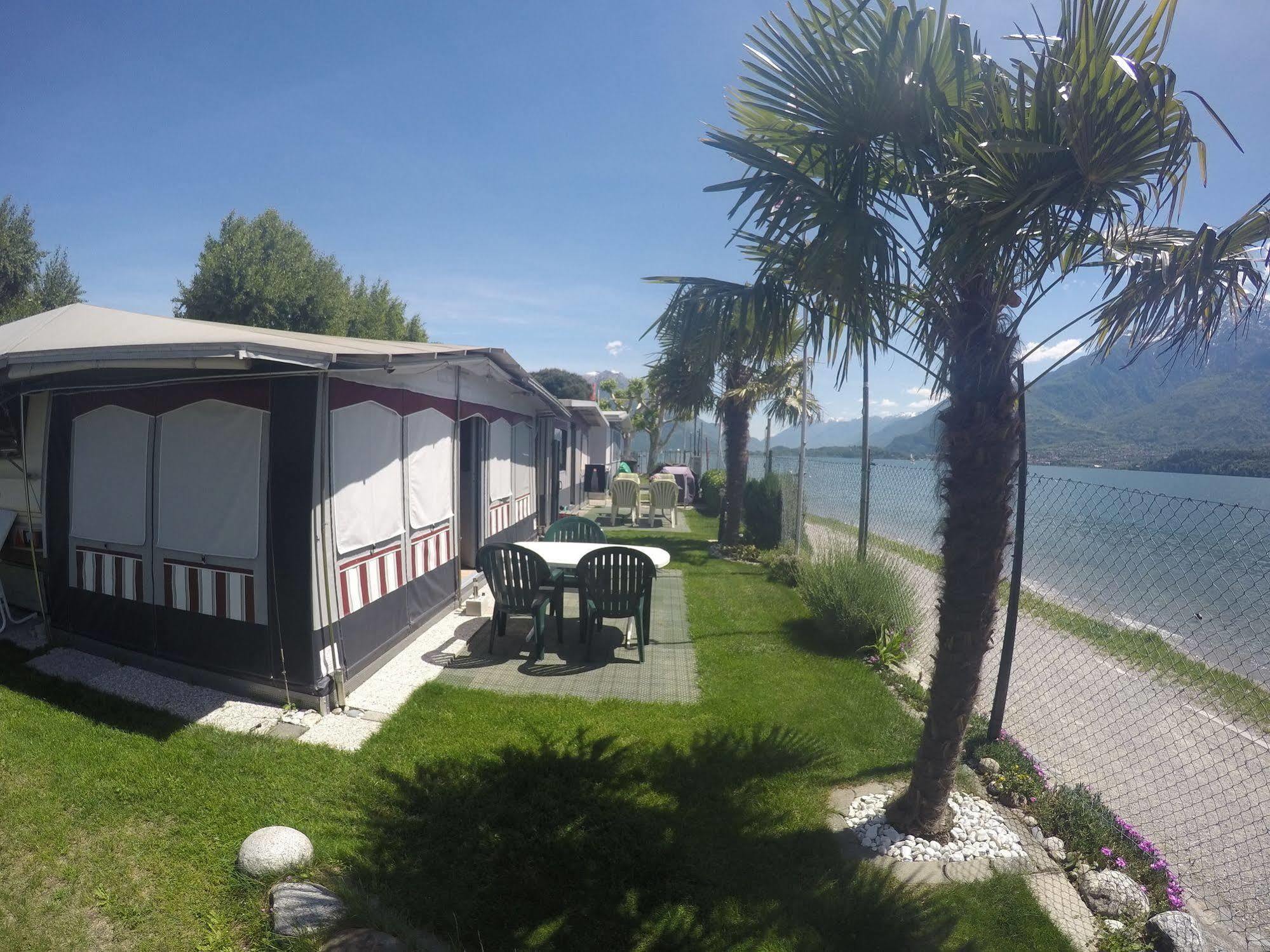 Camping Villaggio Paradiso Домазо Экстерьер фото